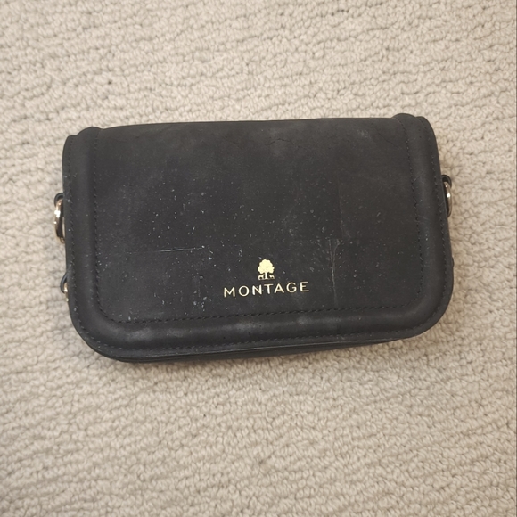 NWOT Montage Vegan Cork Leather Crossbody Bag - Picture 2 of 8